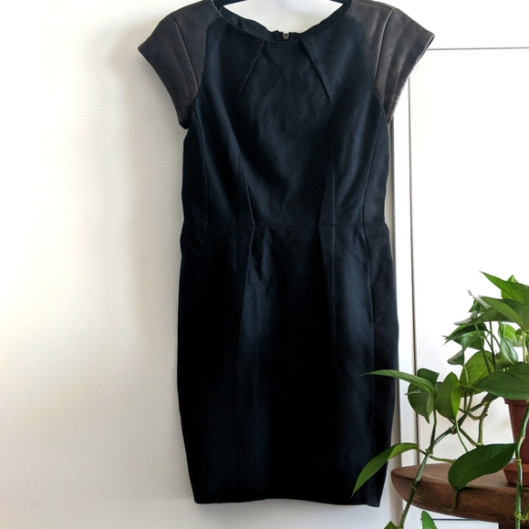 Rag & Bone wool+leather dress - Picture 2 of 6